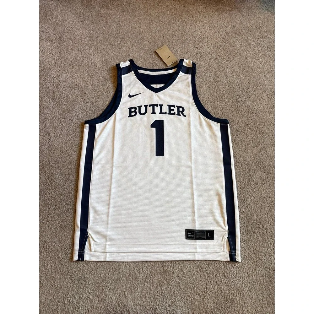 Butler Bulldogs Nike NWT Men’s Basketball Jersey Size Large